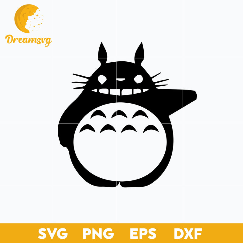 My Neighbor Totoro Svg, Totoro Svg, cartoon svg, png, dxf, eps digital file