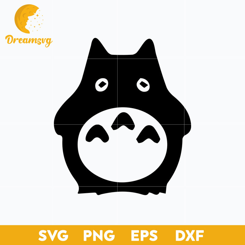 My Neighbor Totoro Svg, Totoro Svg, cartoon svg, png, dxf, eps digital file