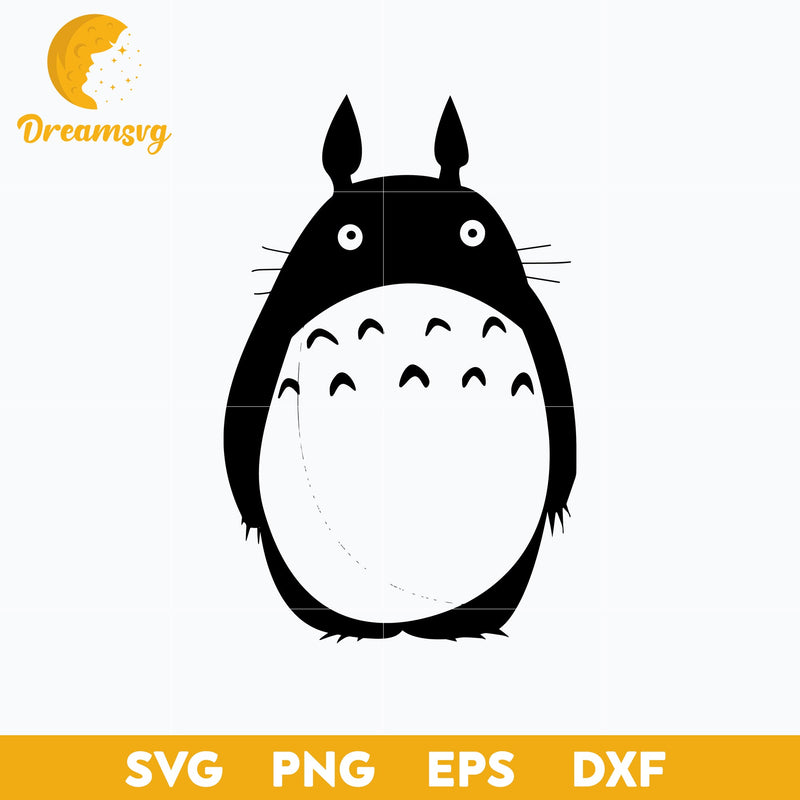 My Neighbor Totoro Svg, Totoro Svg, cartoon svg, png, dxf, eps digital file