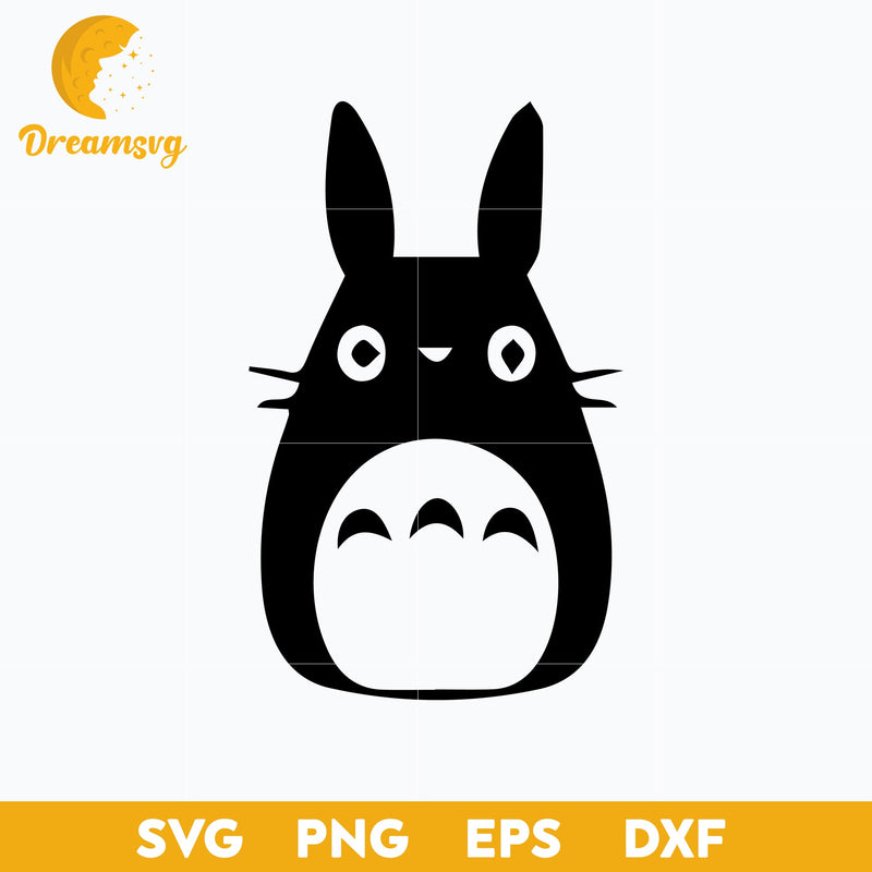 My Neighbor Totoro Svg, Totoro Svg, cartoon svg, png, dxf, eps digital file