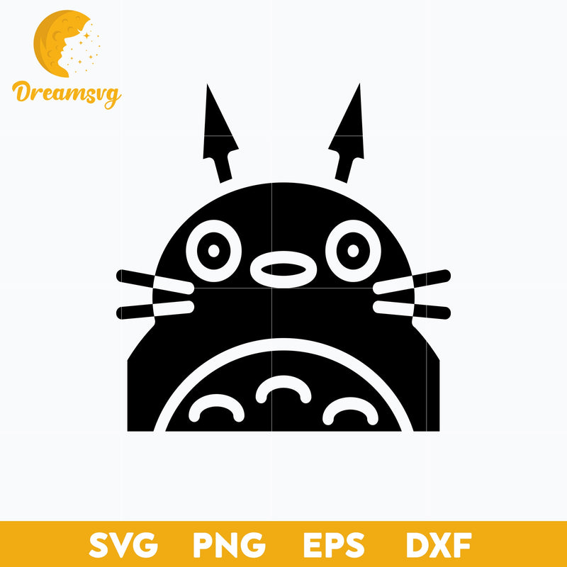 My Neighbor Totoro Svg, Totoro Svg, cartoon svg, png, dxf, eps digital file