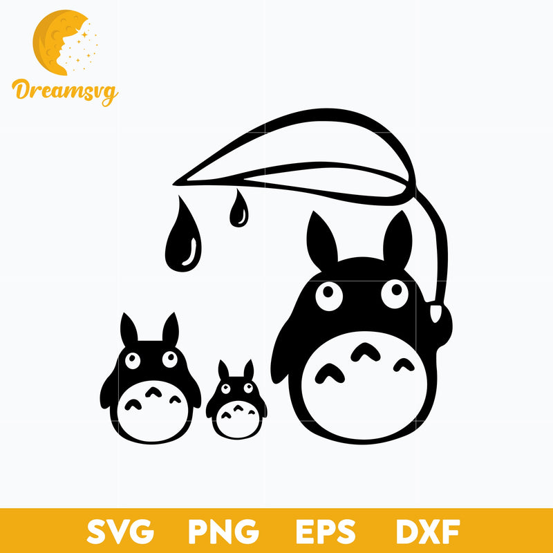 My Neighbor Totoro Svg, Totoro Svg, cartoon svg, png, dxf, eps digital file