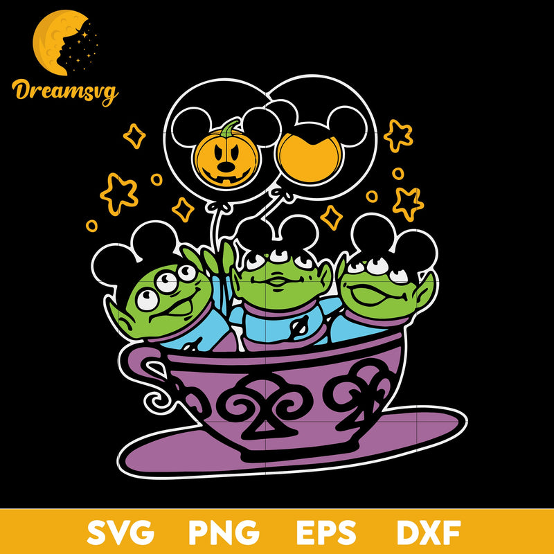 Toy Story Aliens Mickey Halloween svg, Halloween svg, png, dxf, eps digital file.