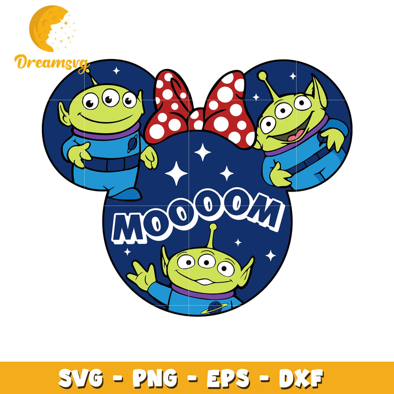 Toy Story Aliens Mickey SVG PNG EPS DXF