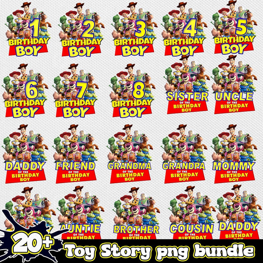 Toy Story Bundle 19+ PNG