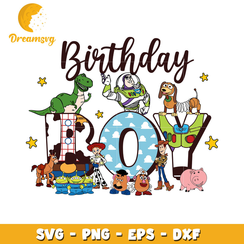 Toy Story Birthday SVG Cut File Roy