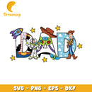 Toy Story Dad SVG PNG EPS DXF Files
