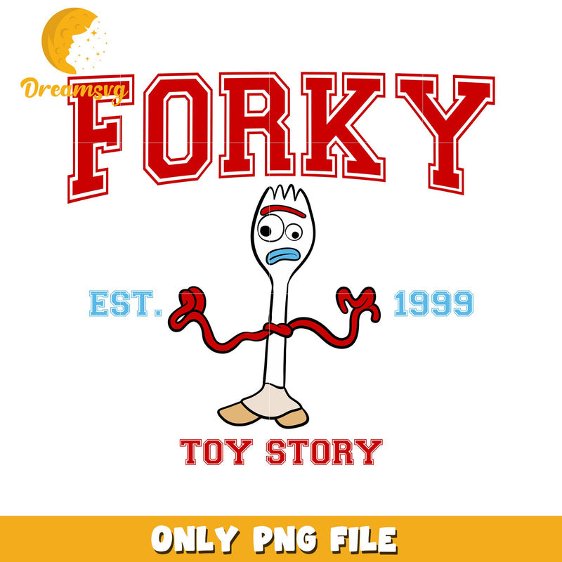 Toy Story Forky PNG Graphic for Fans and Collectors