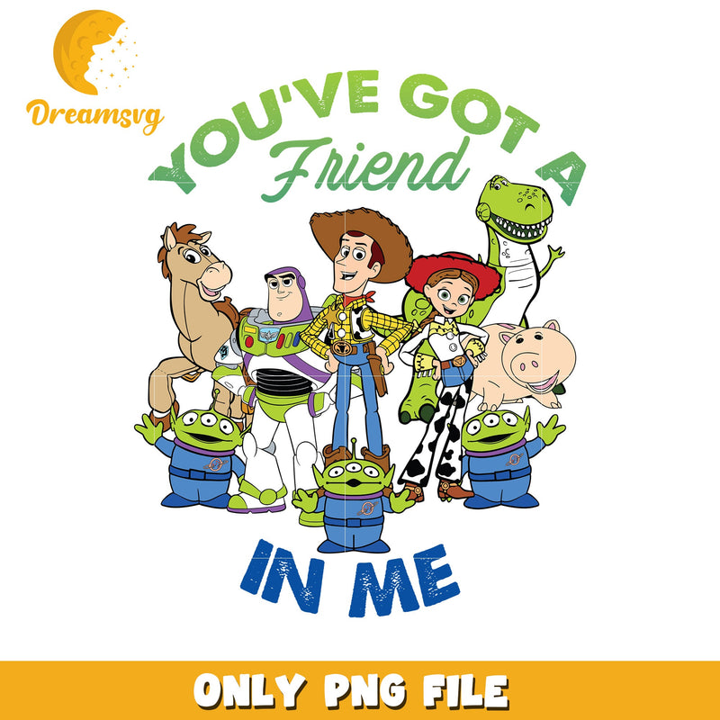 Toy Story Friends PNG Sublimation