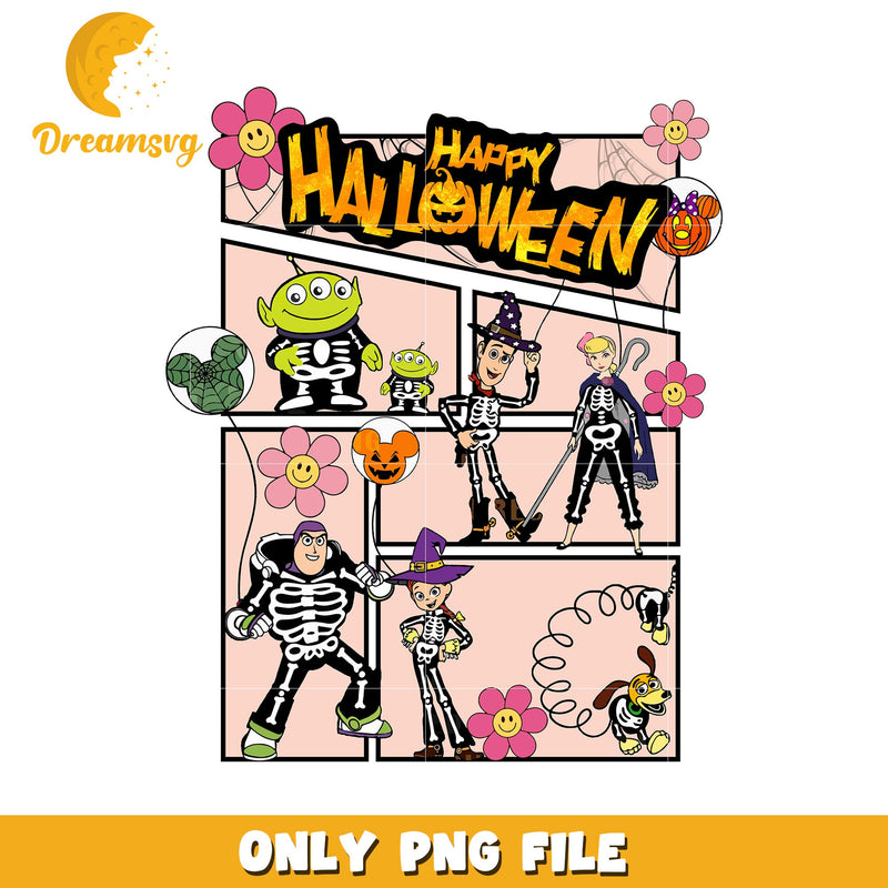 Toy Story Halloween PNG Sublimation