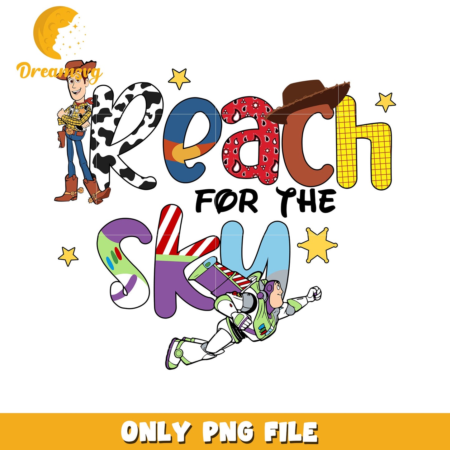 Toy Story Reach For The Sky PNG