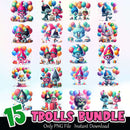 Troll Bundle PNG Instant Download