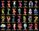 40 Trolls Bundle PNG, Trolls Bundle, Trolls Logo png, Cricut file, Cut file, Vector file, Clipart, Bundle family download