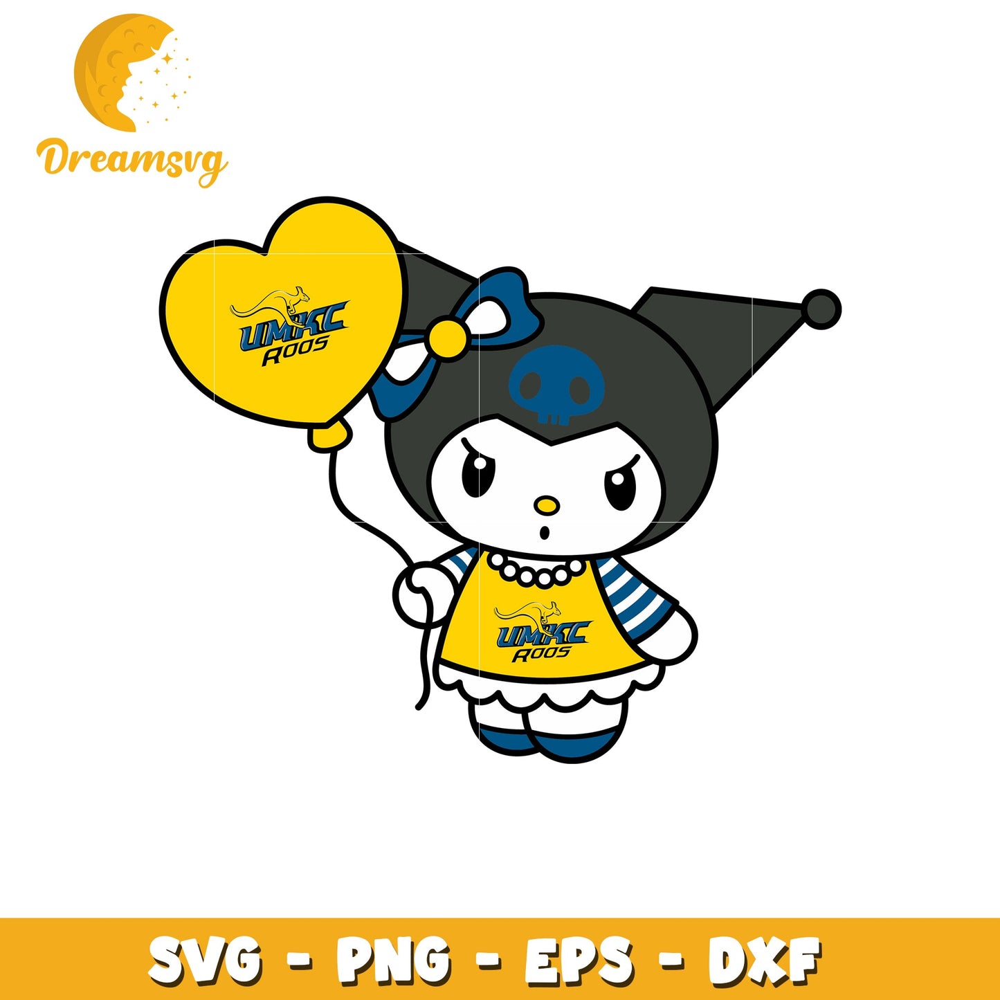 UMKC Roos Kuromi SVG Design