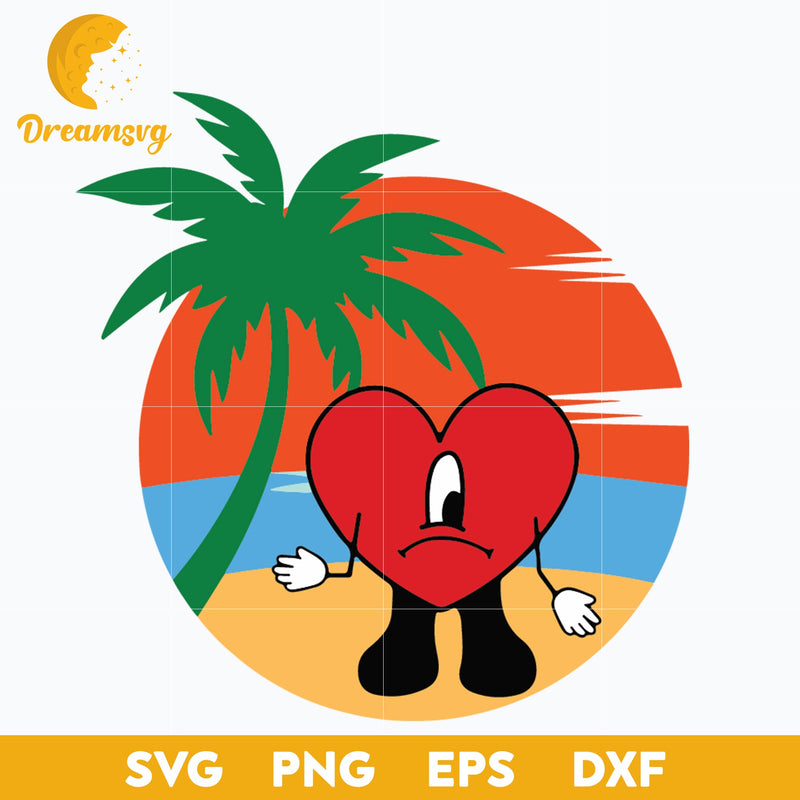 Bad Bunny svg, Un Verano Sin Ti Svg, layered svg, cricut svg, files for cricut, png, dxf, eps digital file.