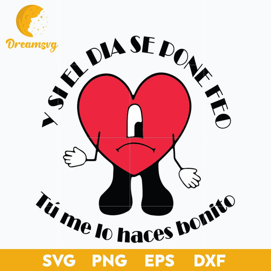 Bad Bunny svg, Un Verano Sin Ti Svg, layered svg, cricut svg, files for cricut, png, dxf, eps digital file.