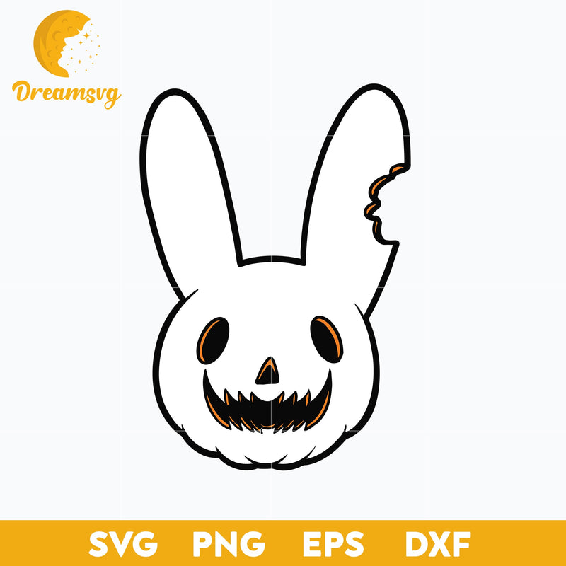 Rabbit Bad Bunny Halloween Svg, Un Verano sin Ti Halloween Svg, Halloween Svg, png, dxf, eps digital file