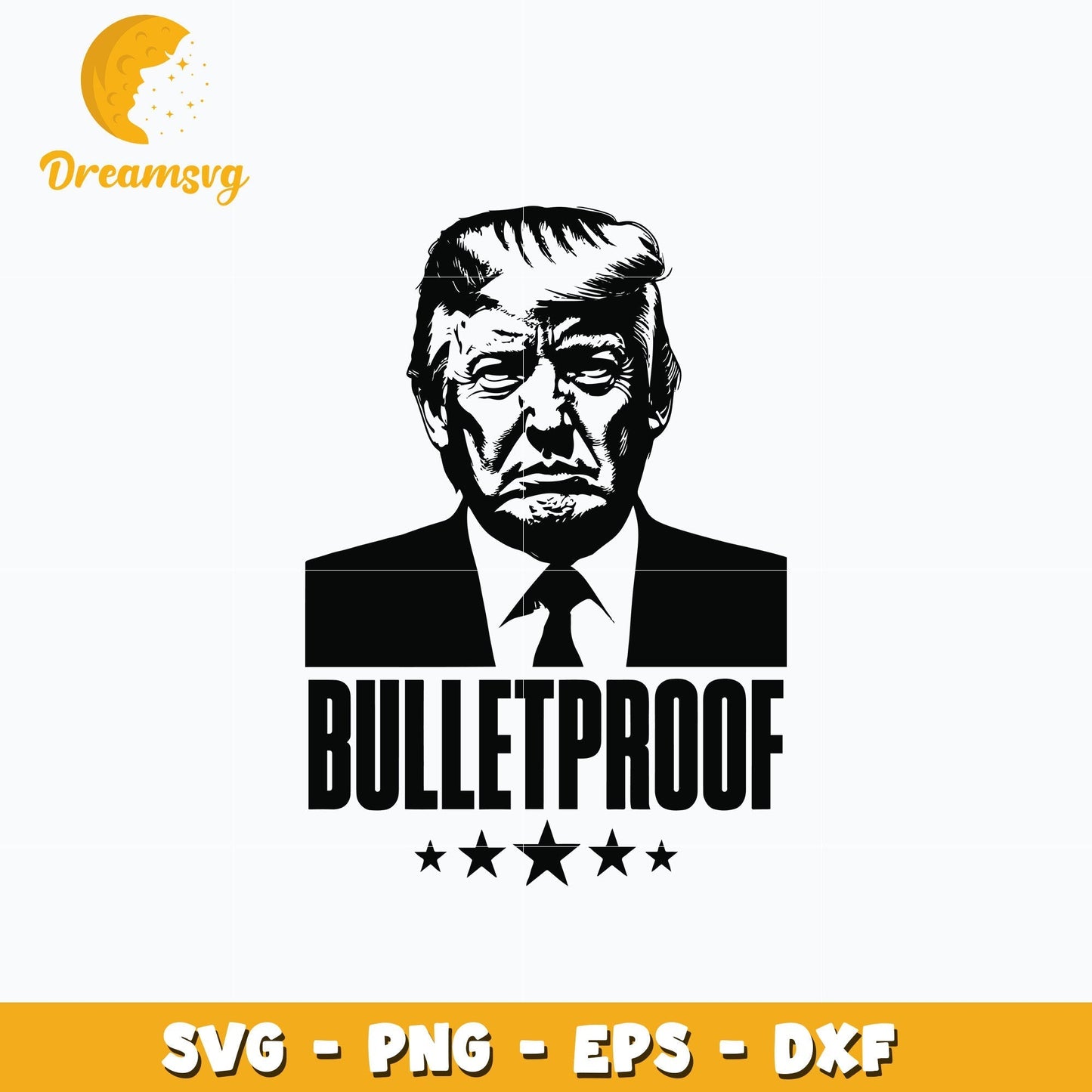 Bulletproof Trump Svg, Trending svg, instant download