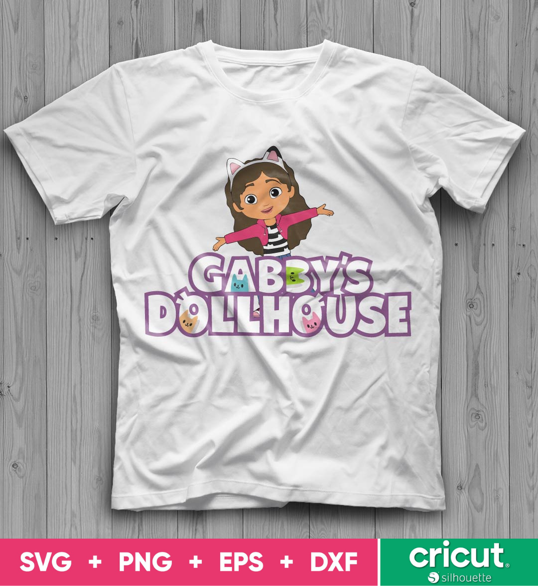 Gabbys Dollhouse Svg Bundle Gabbys Dollhouse Font Gabbys Dollhouse Svg Birthday Cricut Silhouette Vector Cut Files Clipart Digital Bundle