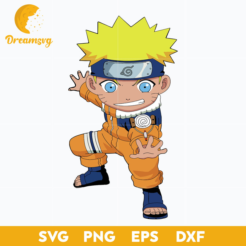 Uzumaki Naruto Svg, Chibi Uzumaki Naruto Svg, Naruto Svg, Anime Manga svg, Anime Svg, png, eps, dxf digital download.