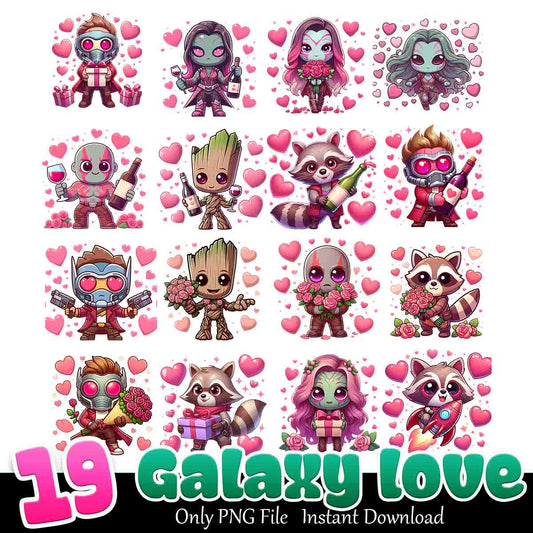 Guardians Of The Galaxy Love Bundle PNG 19+ Aristocats Love PNG Instant Download