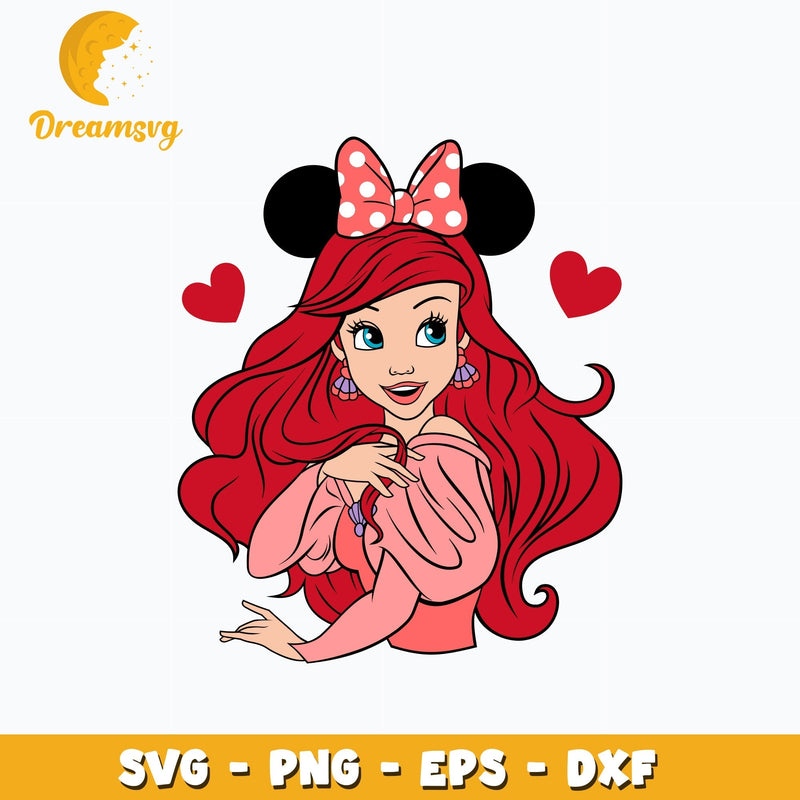 Valentine Ariel Svg