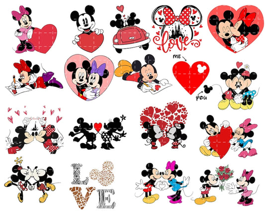 50+ Valentine Cartoon Svg Bundle, Valentine Stitch Svg, Valentine Movie Png, Valentine SVG Cut File, Digital Download