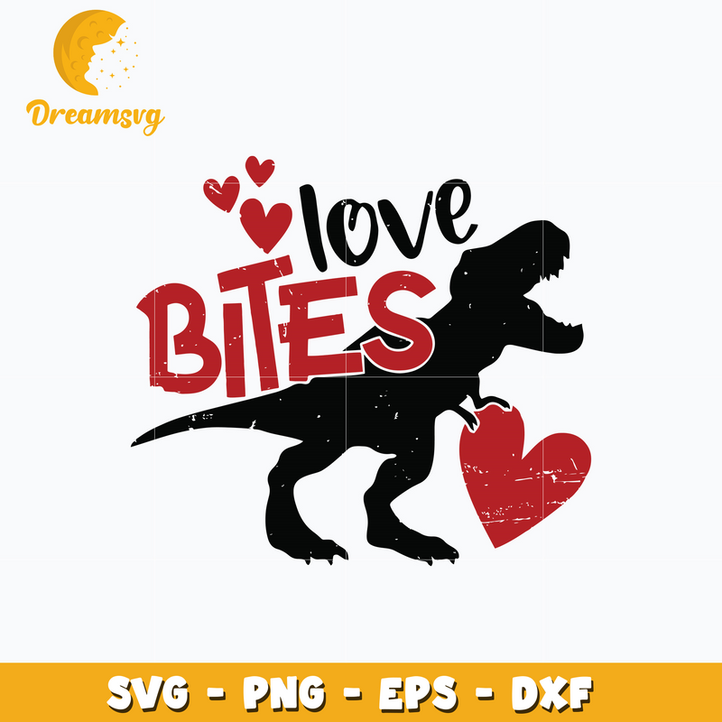 Love bites valentine's day Svg