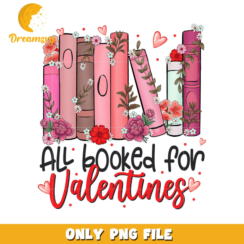 Valentines Books PNG Sublimation