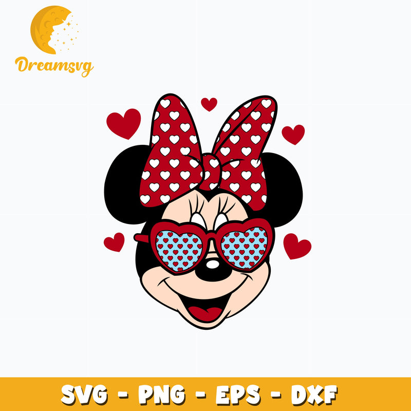 Valentines Day Ears Girl Svg