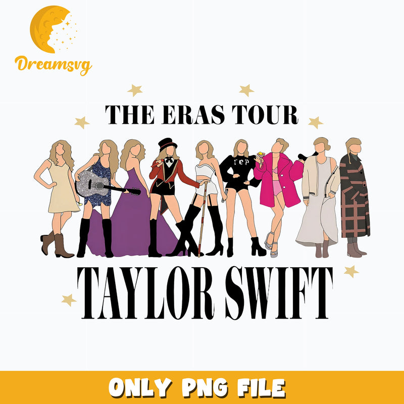 Version eras tour png, the eras tour 2023 png, eras list song png