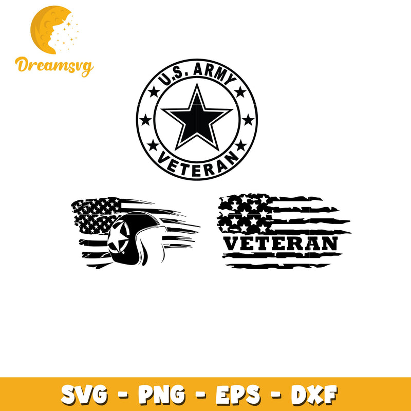 Us army veteran logo bundle svg, army logo svg, army svg