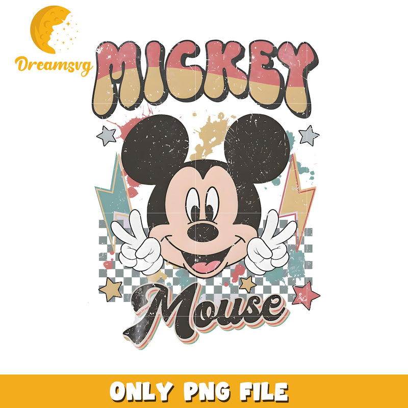 Vintage Mickey Mouse PNG Image