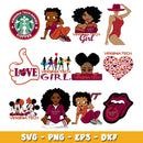Virginia Tech girl Bundle svg, Virginia Tech logo svg, ncaa svg