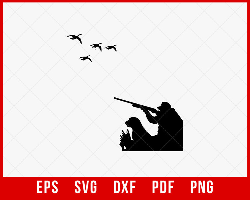 Waterfowl Duck Hunting Season SVG Cutting File Digital Download