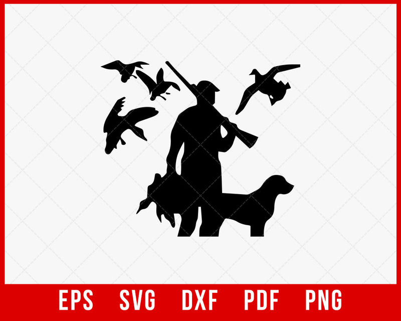 Waterfowl Duck Hunting Season Cricut SVG Cutting File Digital Download