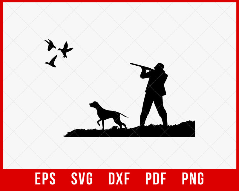 Waterfowl Duck Goose Hunting Season SVG Cutting File Digital Download