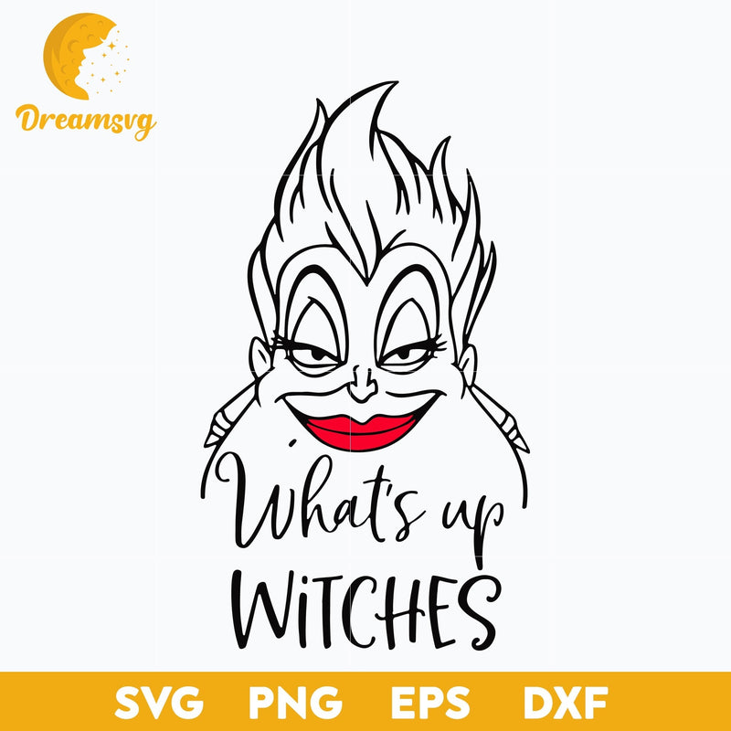 What's Up Witches svg, Halloween svg, png, dxf, eps digital file.