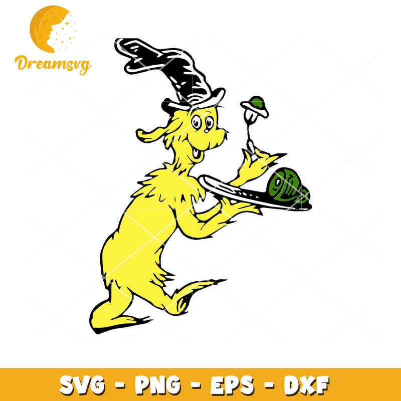 Whimsical Yellow Character SVG Instant Download for Crafts