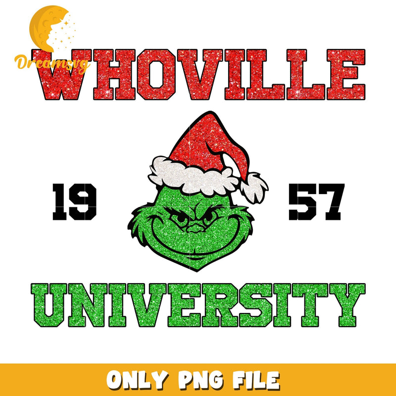 Who ville 1957 university png, grinch whoville characters png