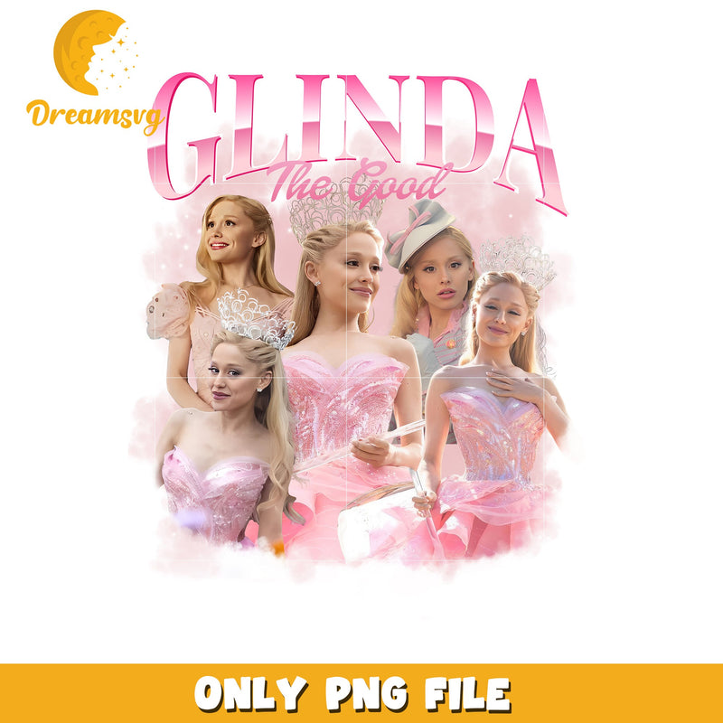 Wicked movie Glinda character png, Wicked movie cast png