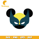 Wolverine Mickey Mouse SVG Cut File