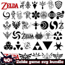 Zelda Game Bundle 39+ SVG