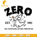 Zero nightmare before Christmas svg, Halloween movies characters svg