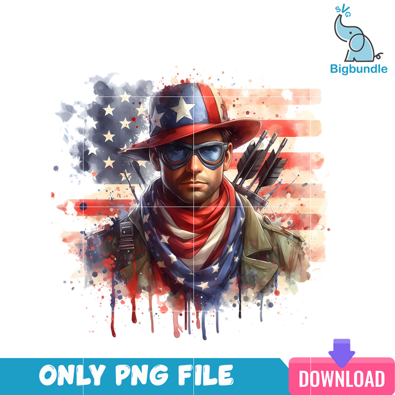 Green Arrow American 4th Of July PNG