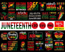 Juneteenth Svg Bundle, Black History Svg, Freeish Juneteenth Svg, Black Woman Svg, Afro Woman Svg, Silhouette Vector Cut Files