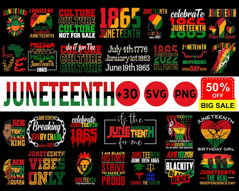 Juneteenth Svg Bundle, Black History Svg, Freeish Juneteenth Svg, Black Woman Svg, Afro Woman Svg, Silhouette Vector Cut Files