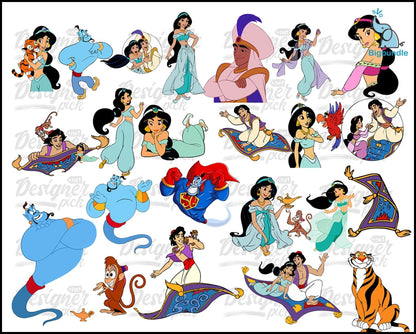Aladdin SVG Bundle - Digital download
