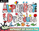 439 Dr. Suess Alphabet PNG, Dr. Suess Bundle, Cat In The Hat PNG, Dr. Suess Font PNG, Doodle Alphabet PNG, Digital Download