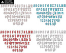 439 Dr. Suess Alphabet PNG, Dr. Suess Bundle, Cat In The Hat PNG, Dr. Suess Font PNG, Doodle Alphabet PNG, Digital Download
